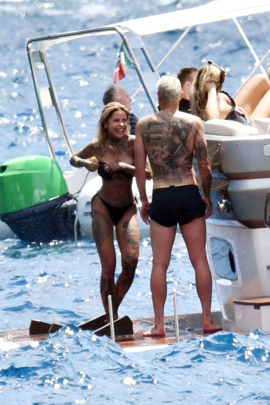 Zoe Christofoli and Theo Anandes