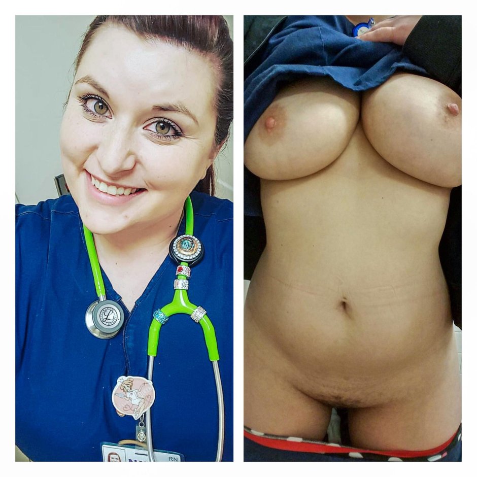 Nurse Selfie boobs