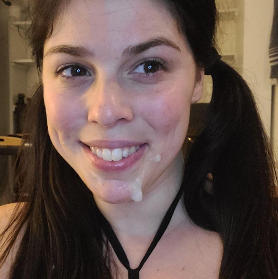 Cumshot on the beautiful faces of girls