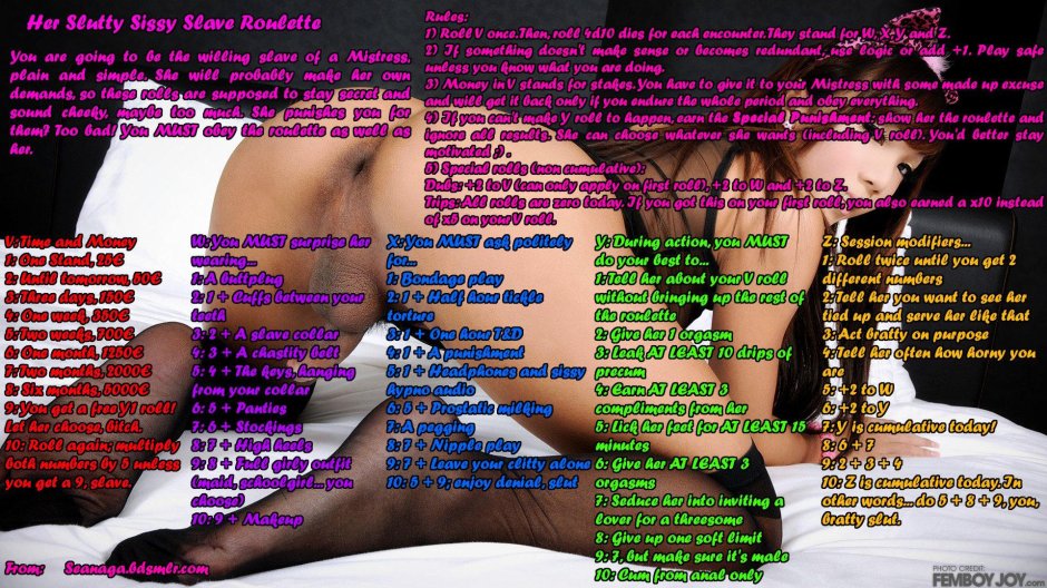 Fap roulette for sissy