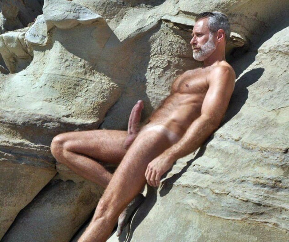 Beautiful naked mature men