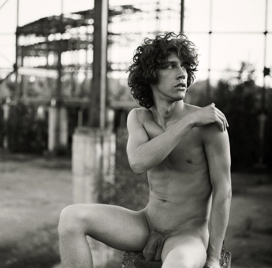Beautiful curly guys naked