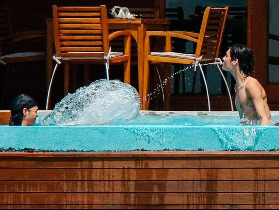 Bill Kaulitz in the Maldives