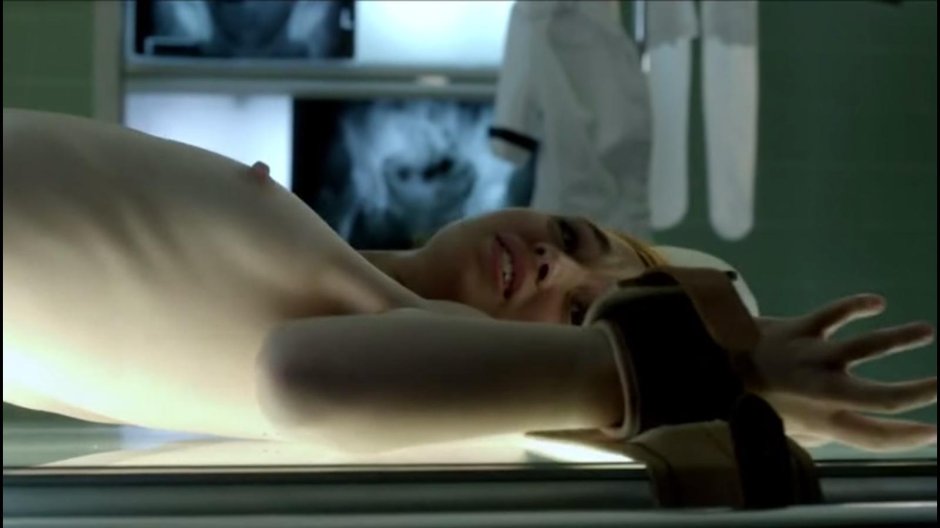 Lily Collins Naked in the film