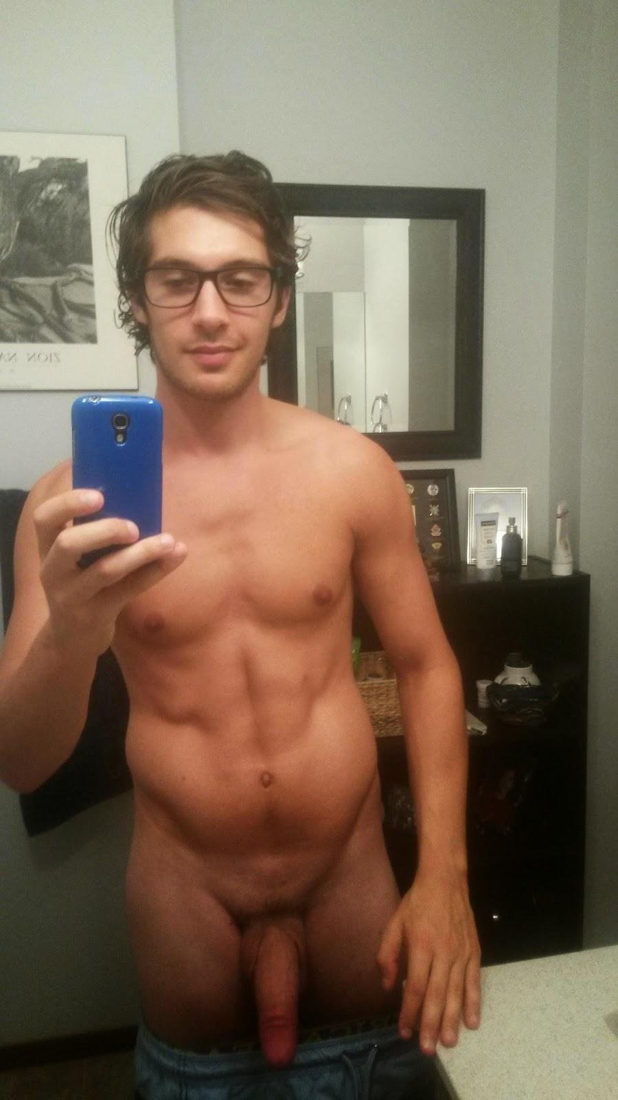 Selfie member of a teenage boy