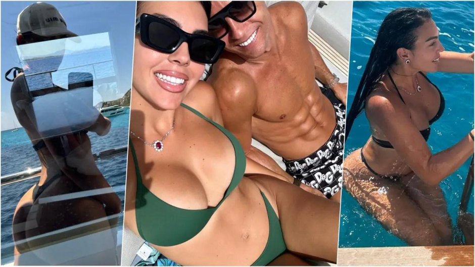 Georgina Rodriguez in Bikini swimsuits