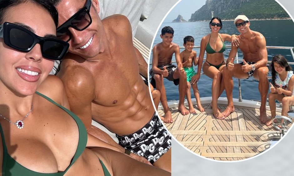 Ronaldo and Georgina