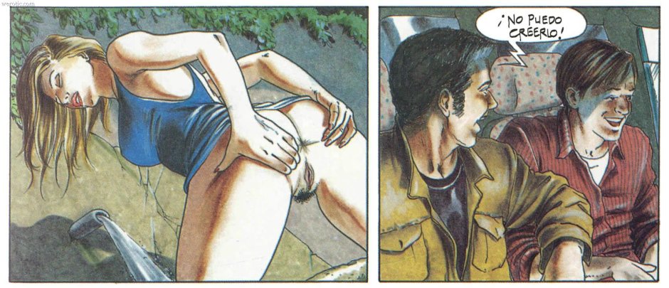 Erotic comics about a teenager