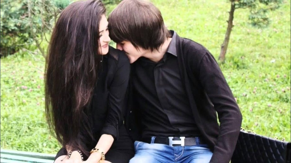 Beautiful Caucasian couples