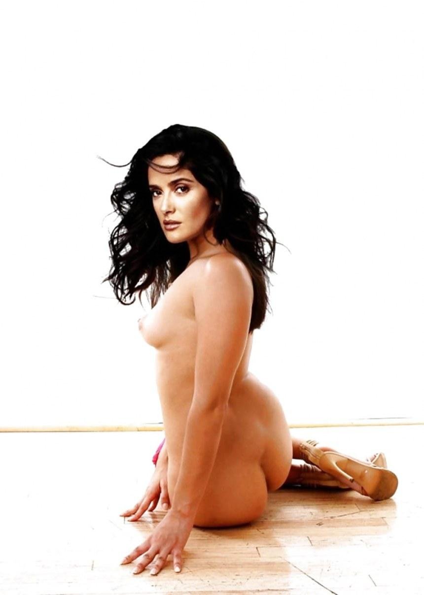 Salma Hayek frankly