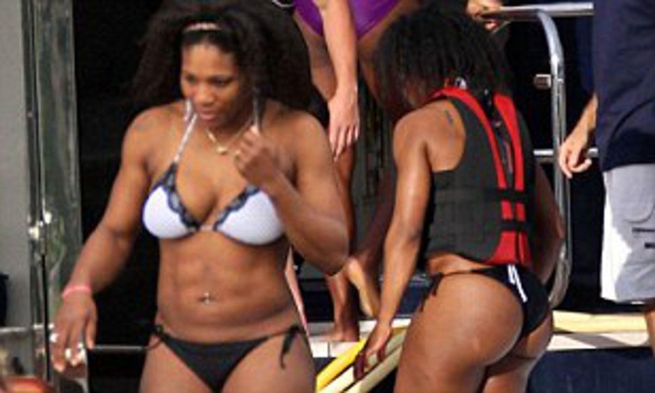 Vinus Williams in a swimsuit