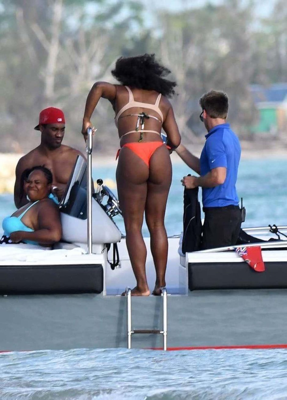 Serena and Vinus Williams in a swimsuit