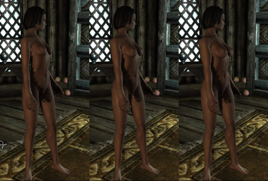 Naked characters Skyrim