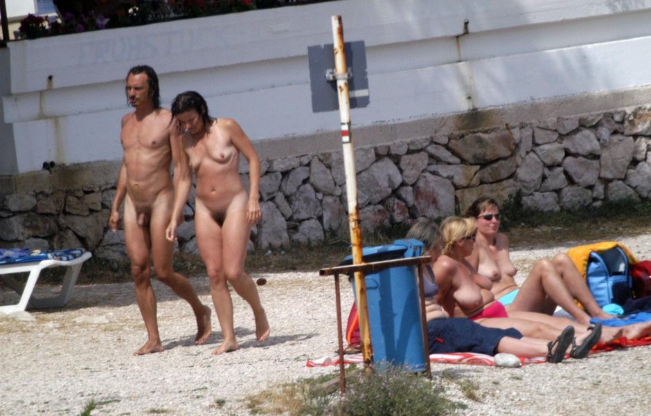 Nudist families naked