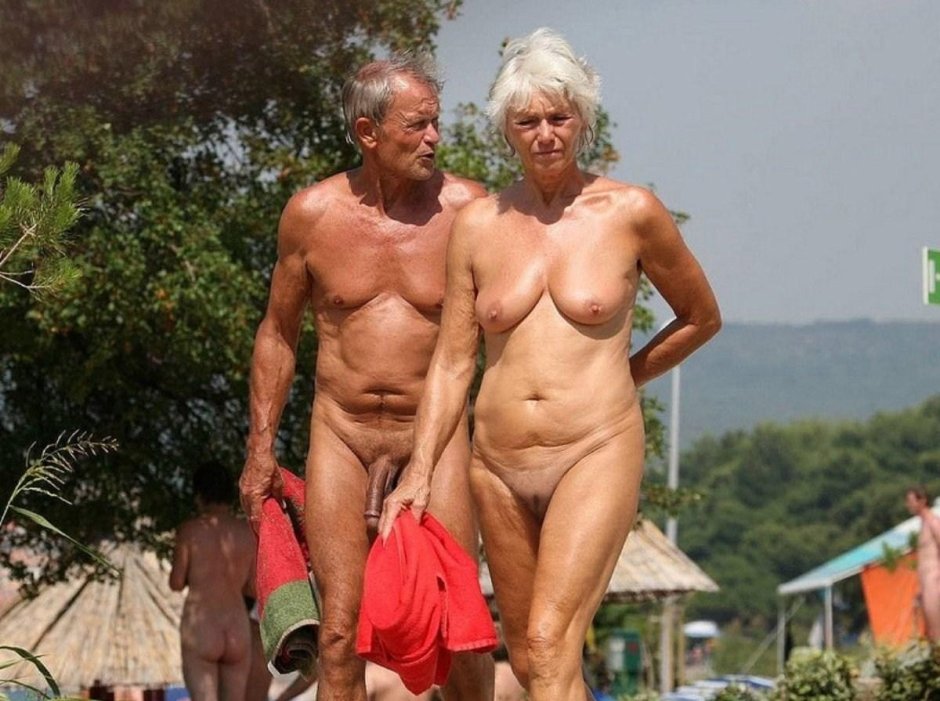 Old Women Naked with men