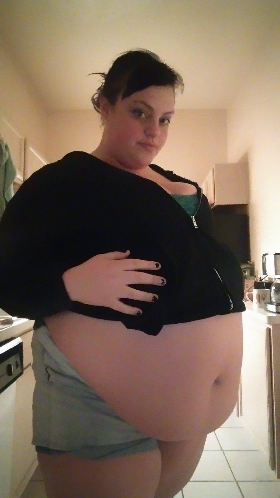 Ssbbw Sabrina with a big belly