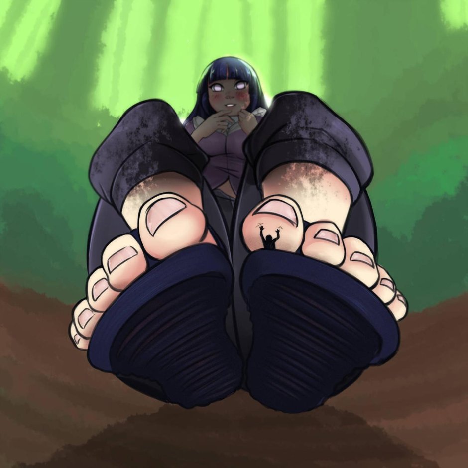 Hinata Hyuuga Foot