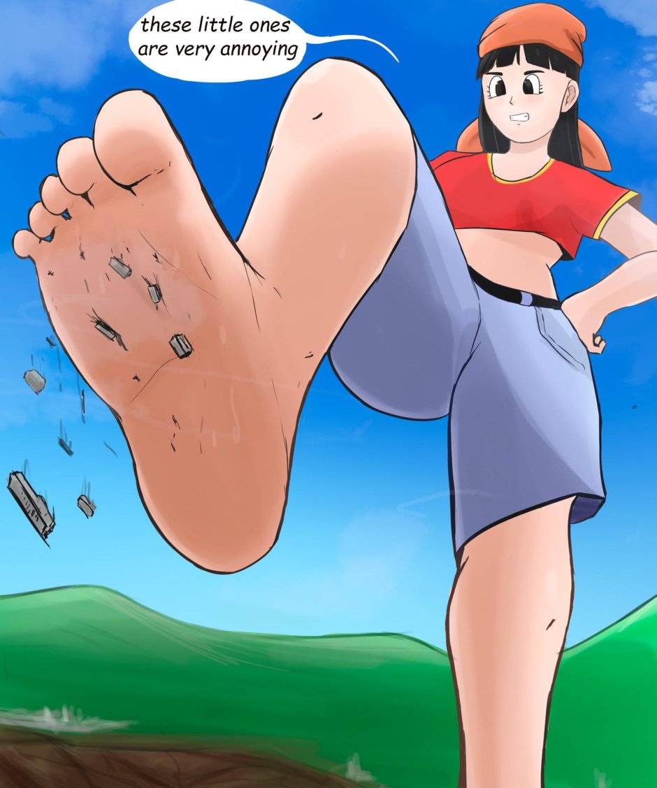 Pan giantess Dragon Ball