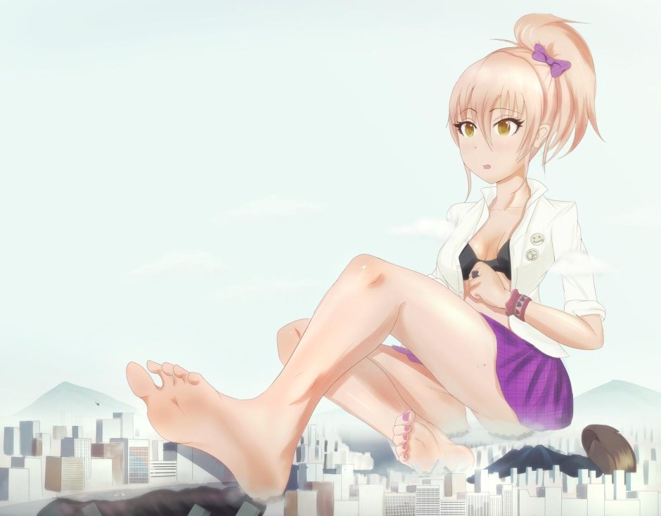 Mika Juugasaki Anime Giantess