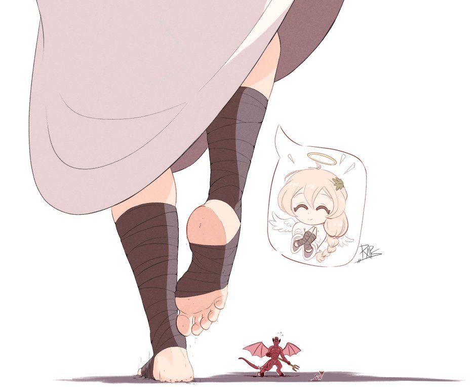 Angel cryprolitia foot fetish