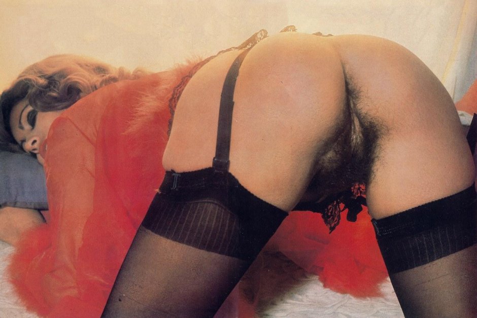 Retro hairy asses