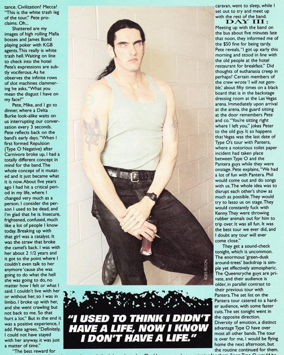 Peter Style magazine Playerl