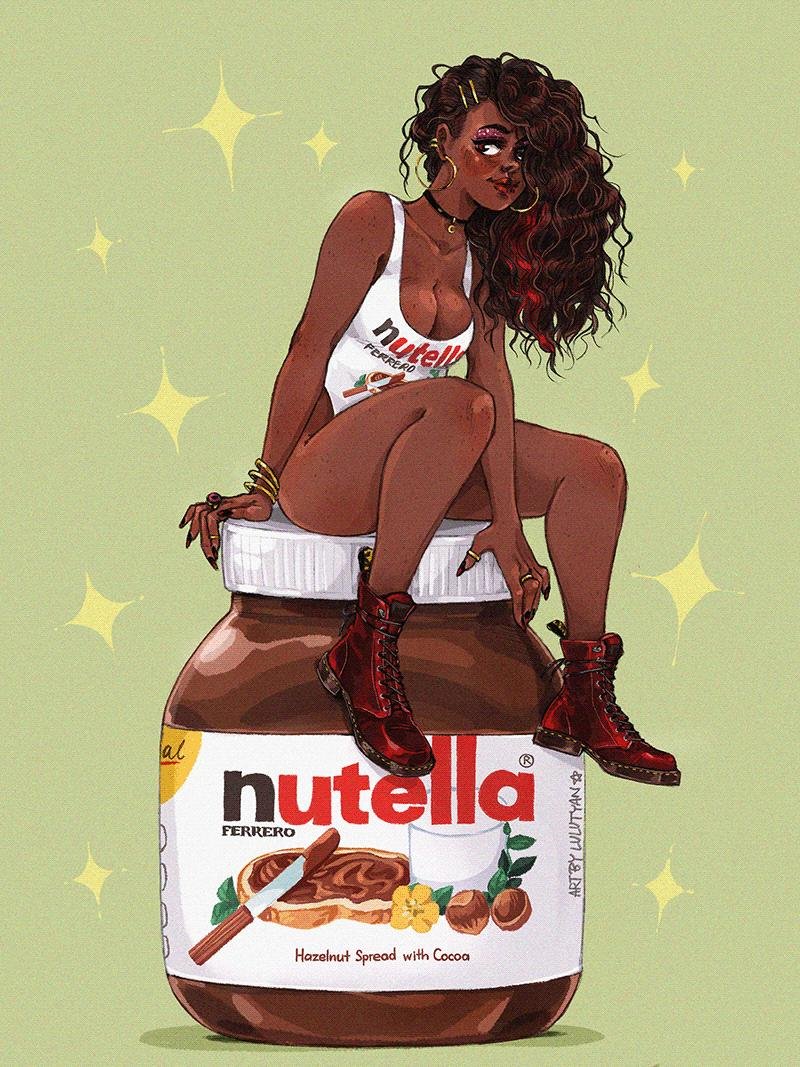 Chocolate girl