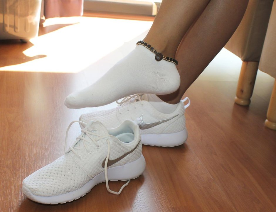 White Ankle Socks