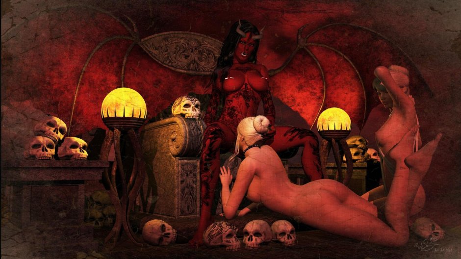 Satanist Hentai Orgy