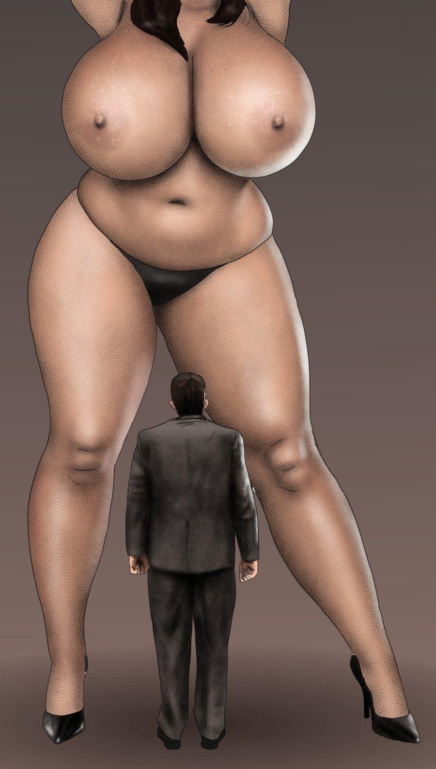 Naked lush giantess women