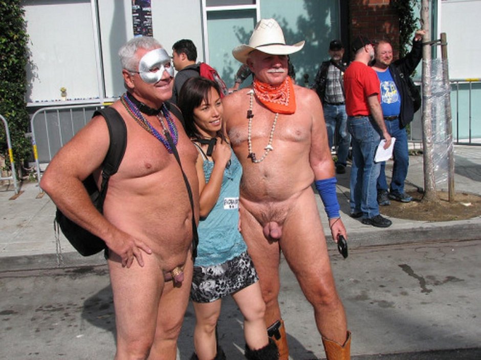 Handjob member on Folsom Street