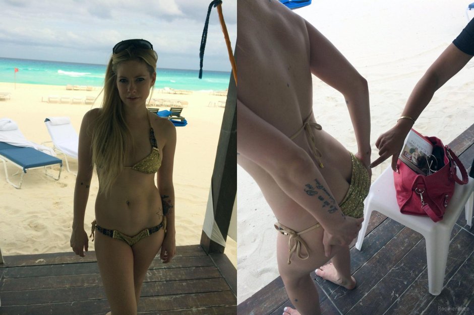 Avril Lavin Bikini