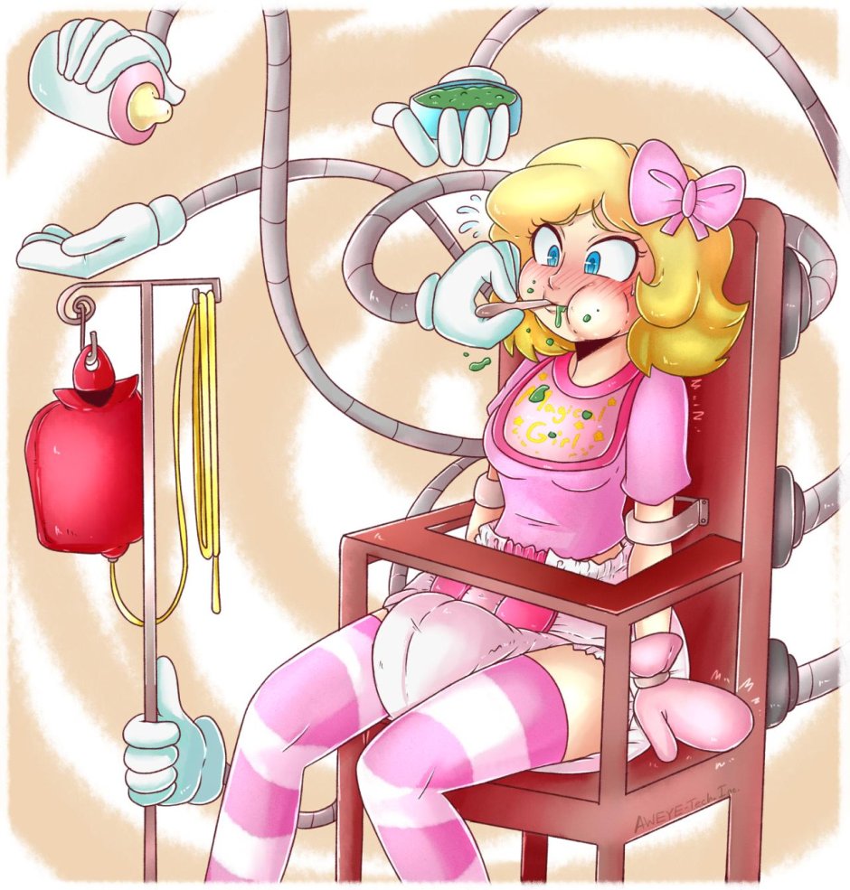 Abdl diaper nanny robot hentai