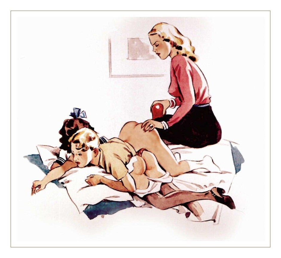 Punishment by the enema Retro