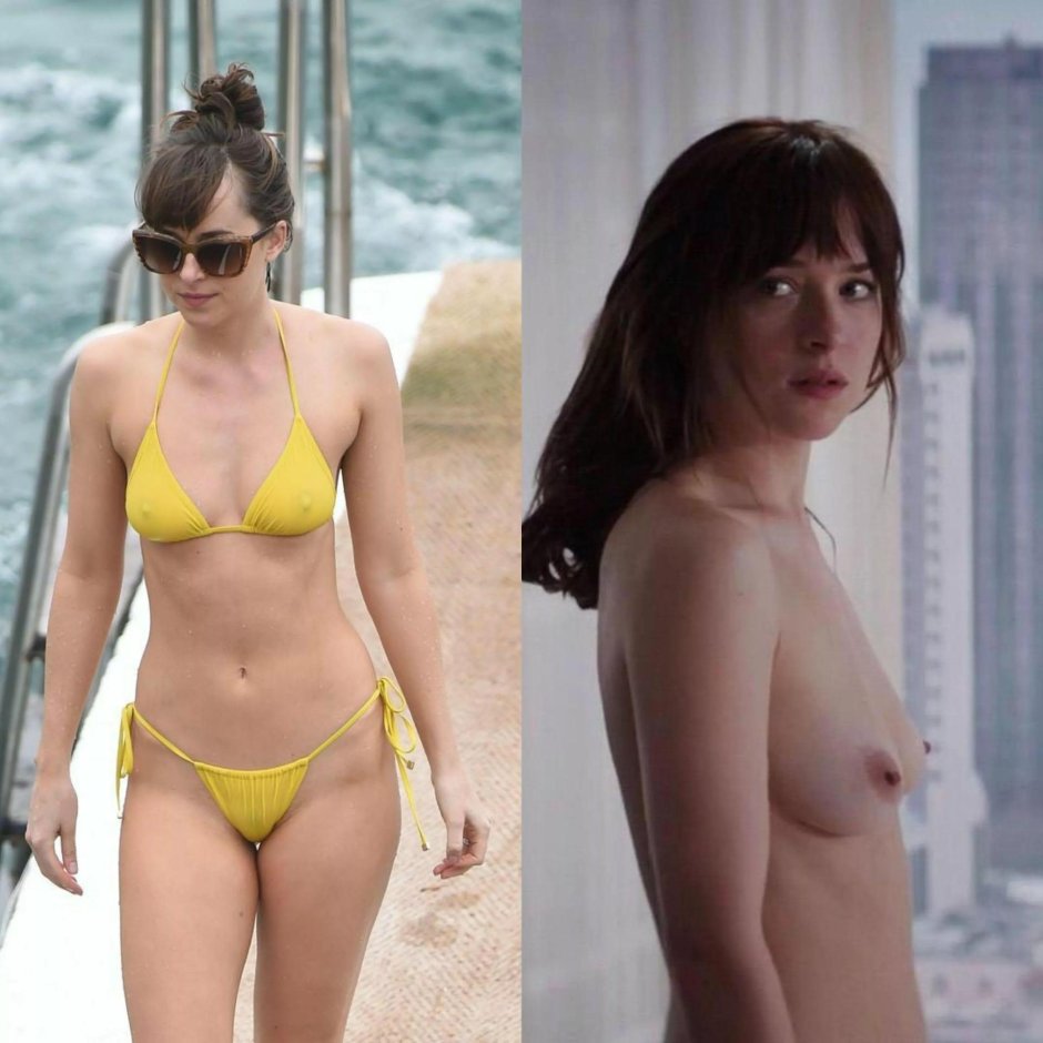 Dakota Johnson 50 shades of gray breasts