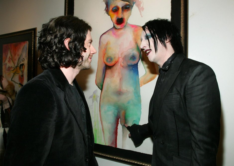 Marilyn Manson naked