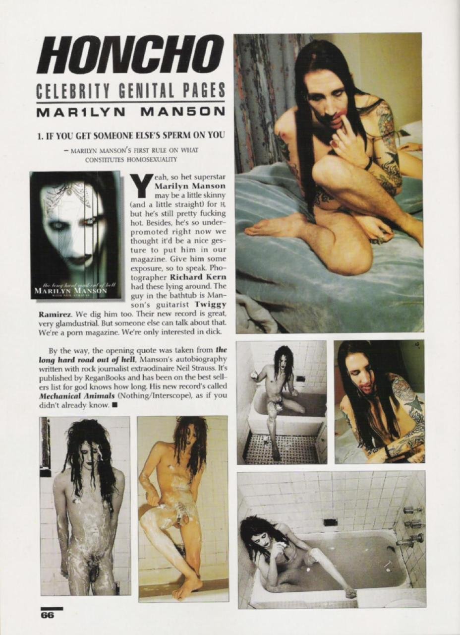 Marilyn Manson porn actress