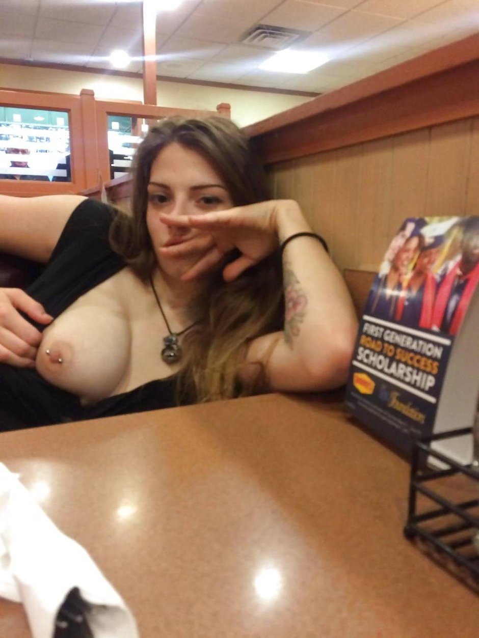 Tits above the keyboard