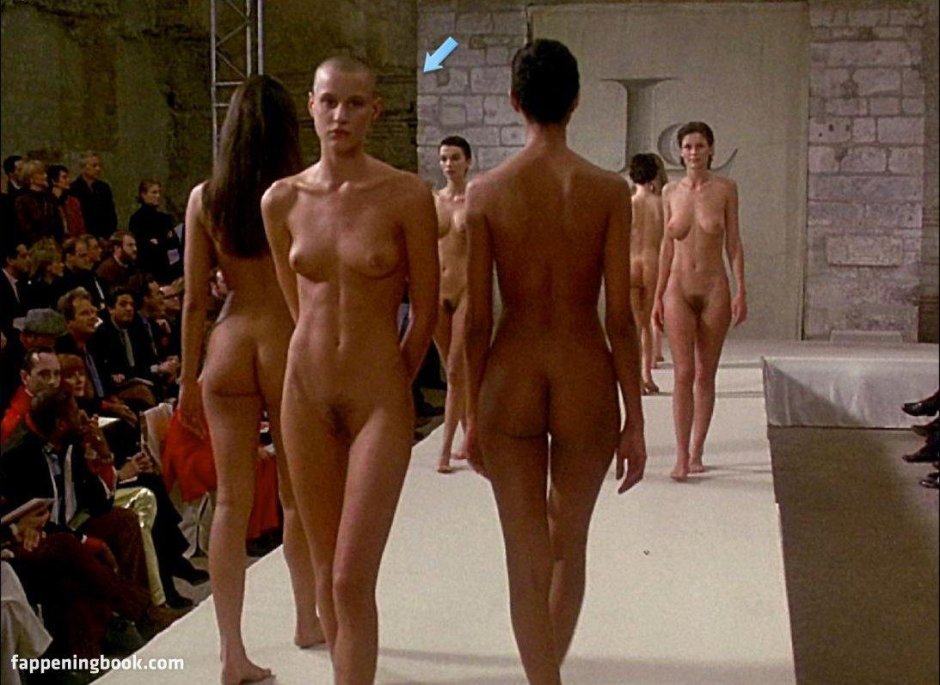 Naked men and women on the catwalk