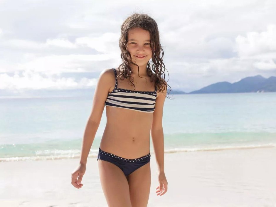 Girl on Beach standing