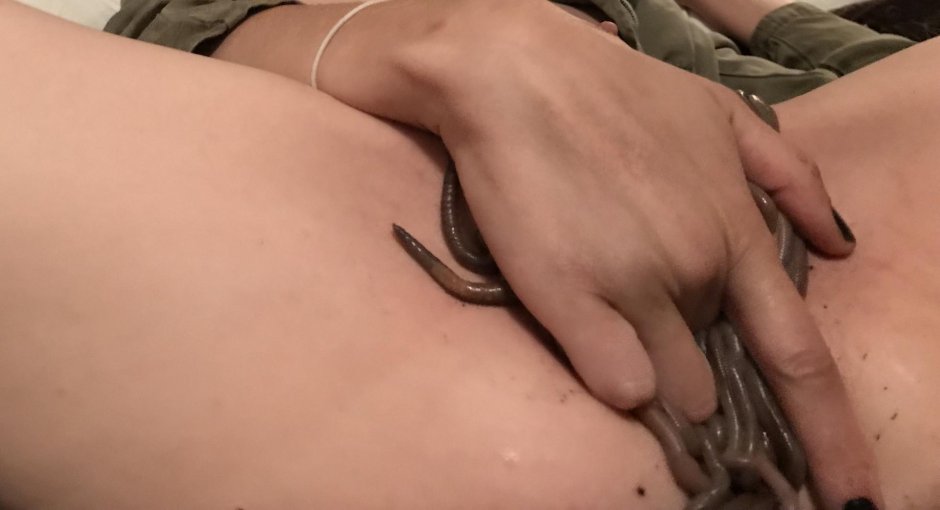 Put in anal leeches