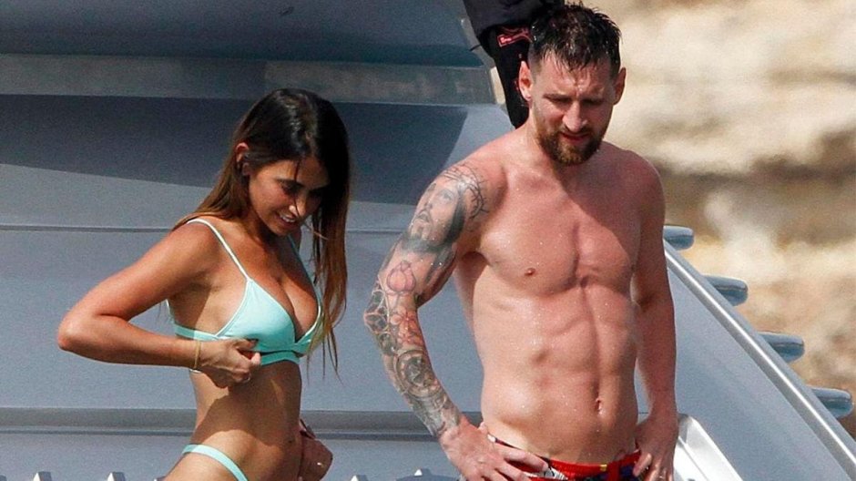 Antonella Rokutzzo and Messi