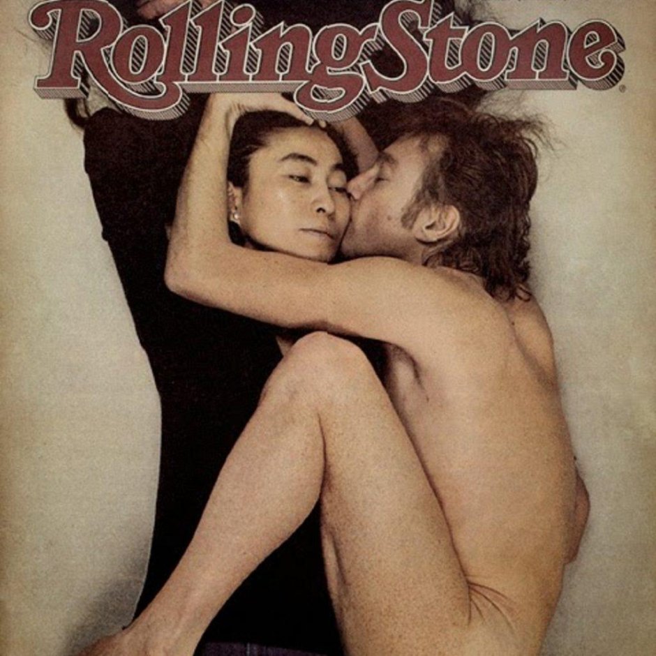 John Lennon and Yoko it is nudity