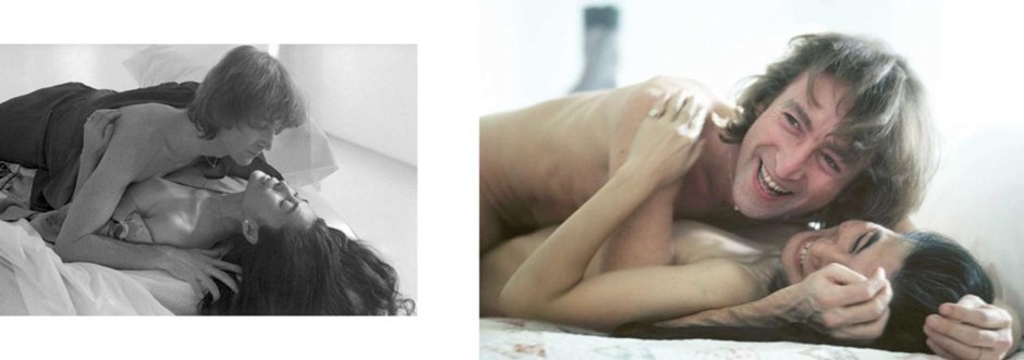 John Lennon and Yoko