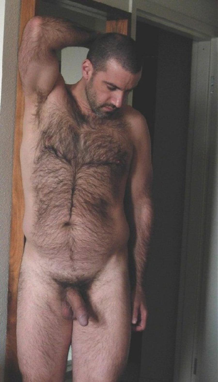 Naked Haurcap of Caucasian guys