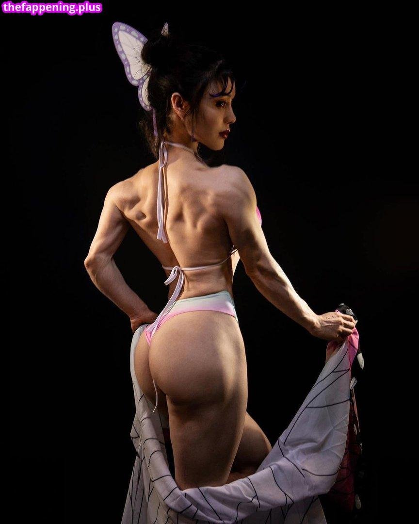 Chinese bodybuilders Yuan Herong