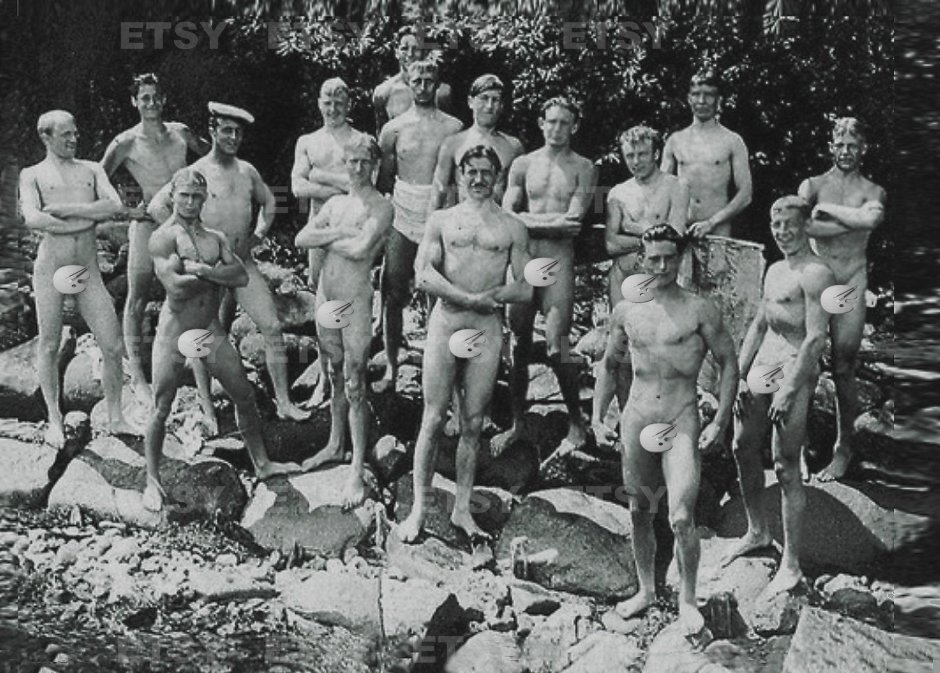 Naked Germans men Retro