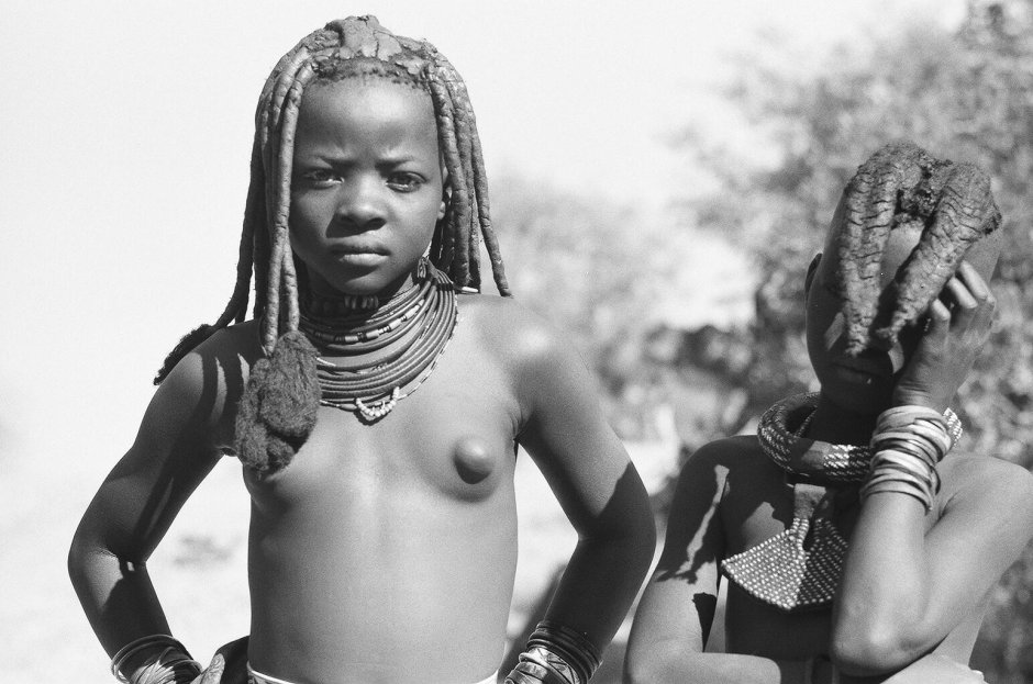 Naked women of wild tribes