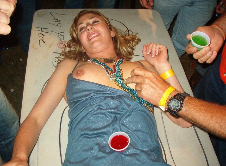 Grope Drunk Tits amateur teenager