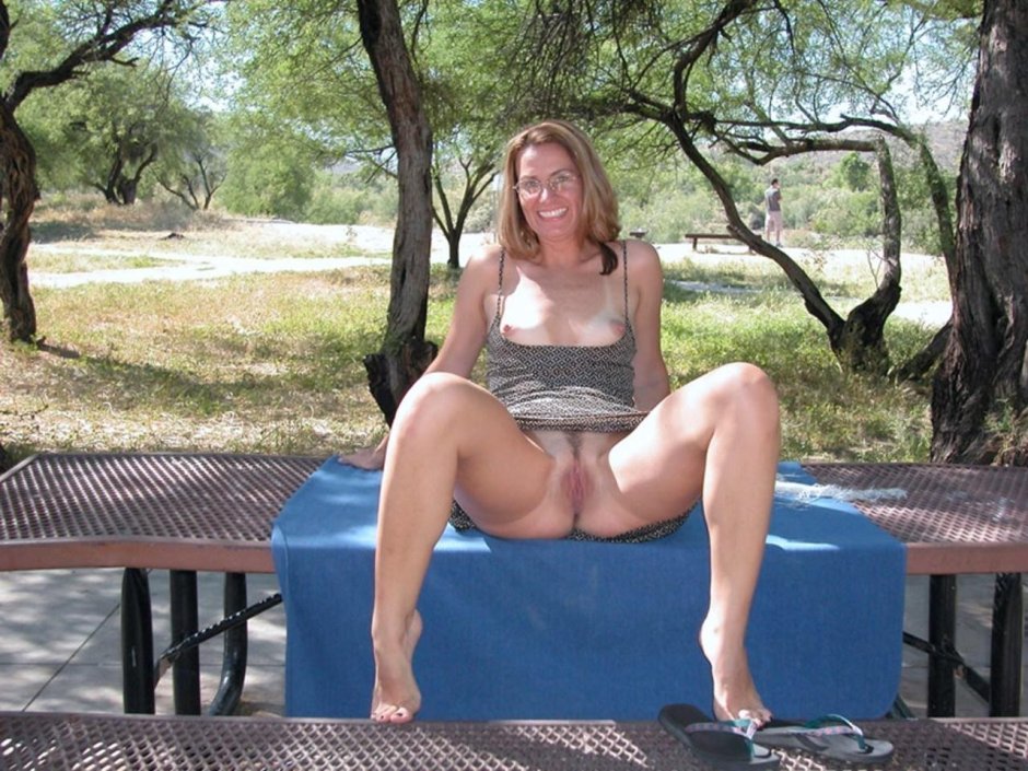 Wife flashing hairy cunt in public free xxx Galleries